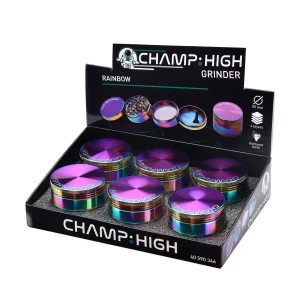 Champ High Metall Rainbow Grinder 4-teilig ø 55 mm